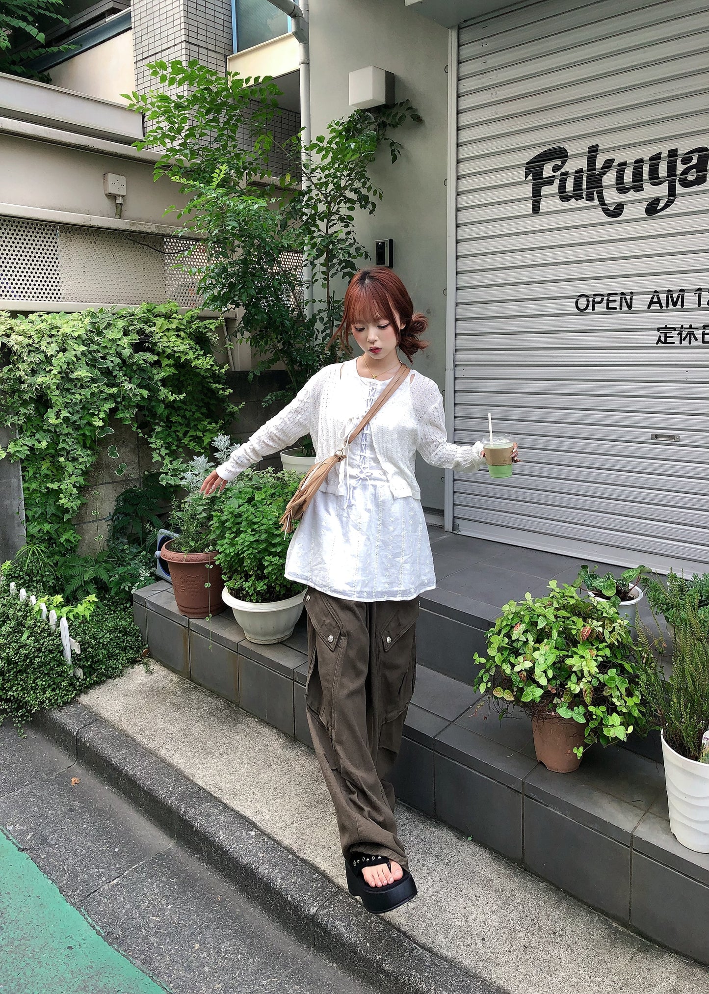 ショートレースボレロカーデ