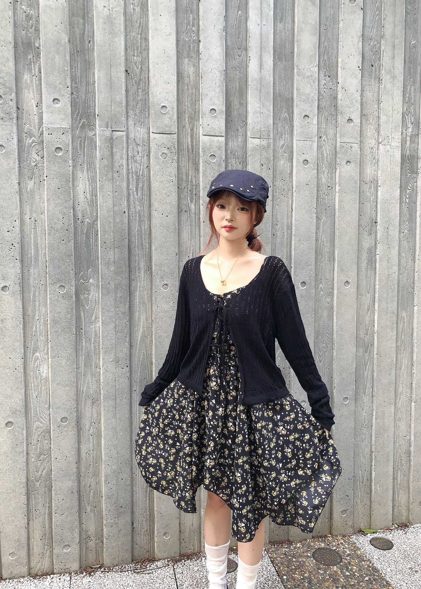 ショートレースボレロカーデ